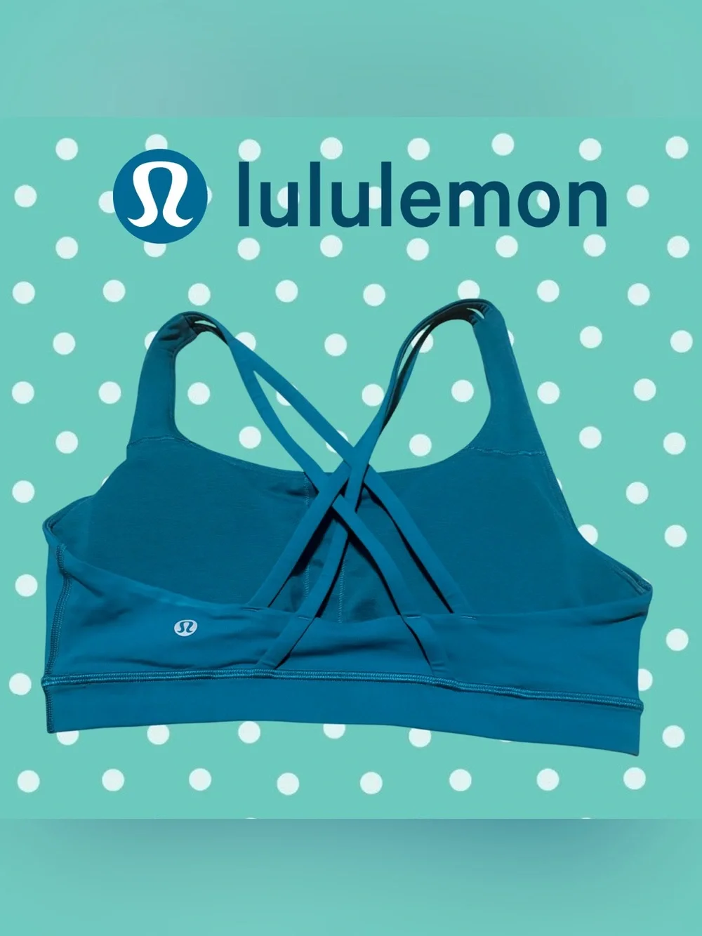 lululemon turquoise sports bra